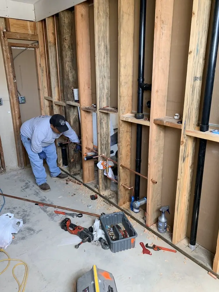 Commercial rough-in plumbing for Gas Line Repair in Fort Gratiot